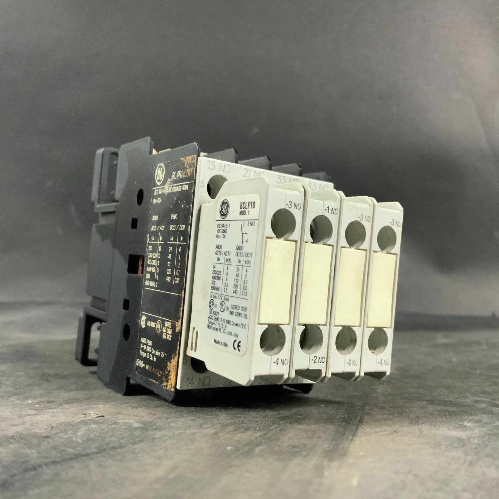 Used GENERAL ELECTRIC RL4RA031T W/ AUX CONTACT ($40 OBO)