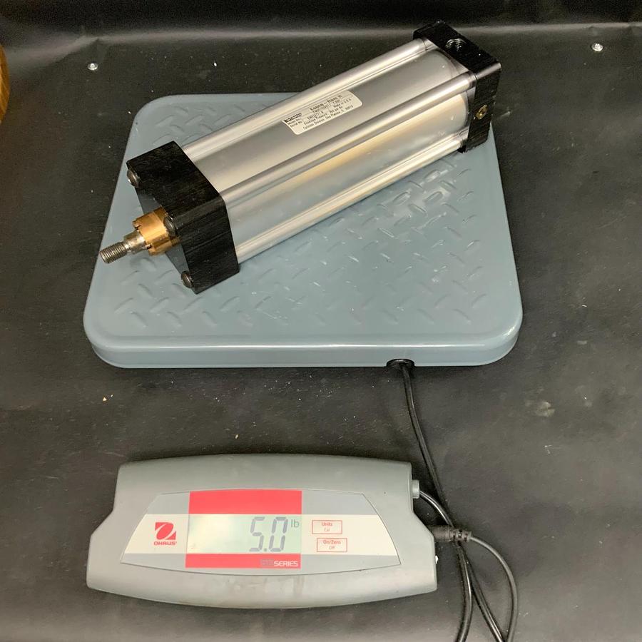 Used SCHRADER BELLOWS ECONO-RAM II FW2C102321 7.000 PNEUMATIC CYLINDER ($75 OBO)