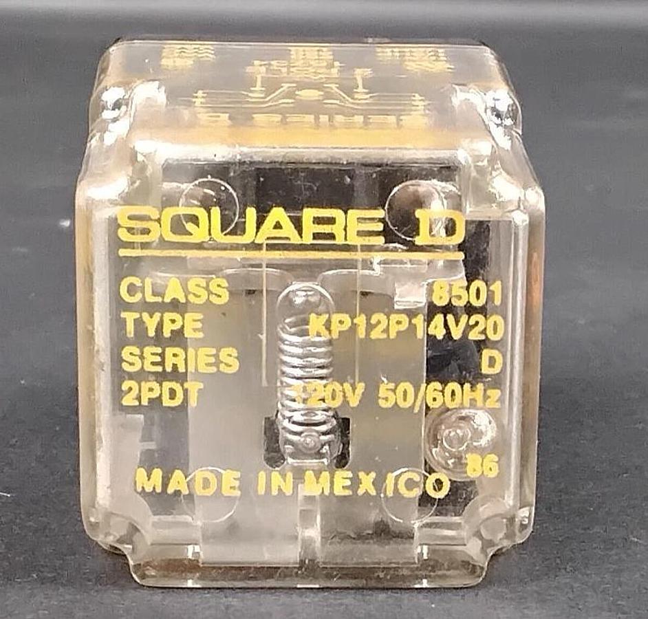 Used SQUARE D 8501 -KP12P14V20 RELAY($19.50 OBO)