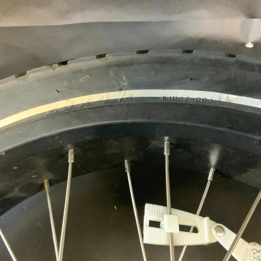 Used KENDA KRAZE K1032-003 20X4-1/4 E-BIKE WHEEL WITH ROTOR ($95 OBO)