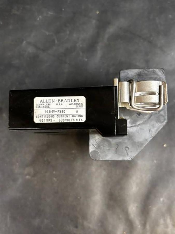 Used ALLEN BRADLEY 1494V-FS60 FUSE BLOCK