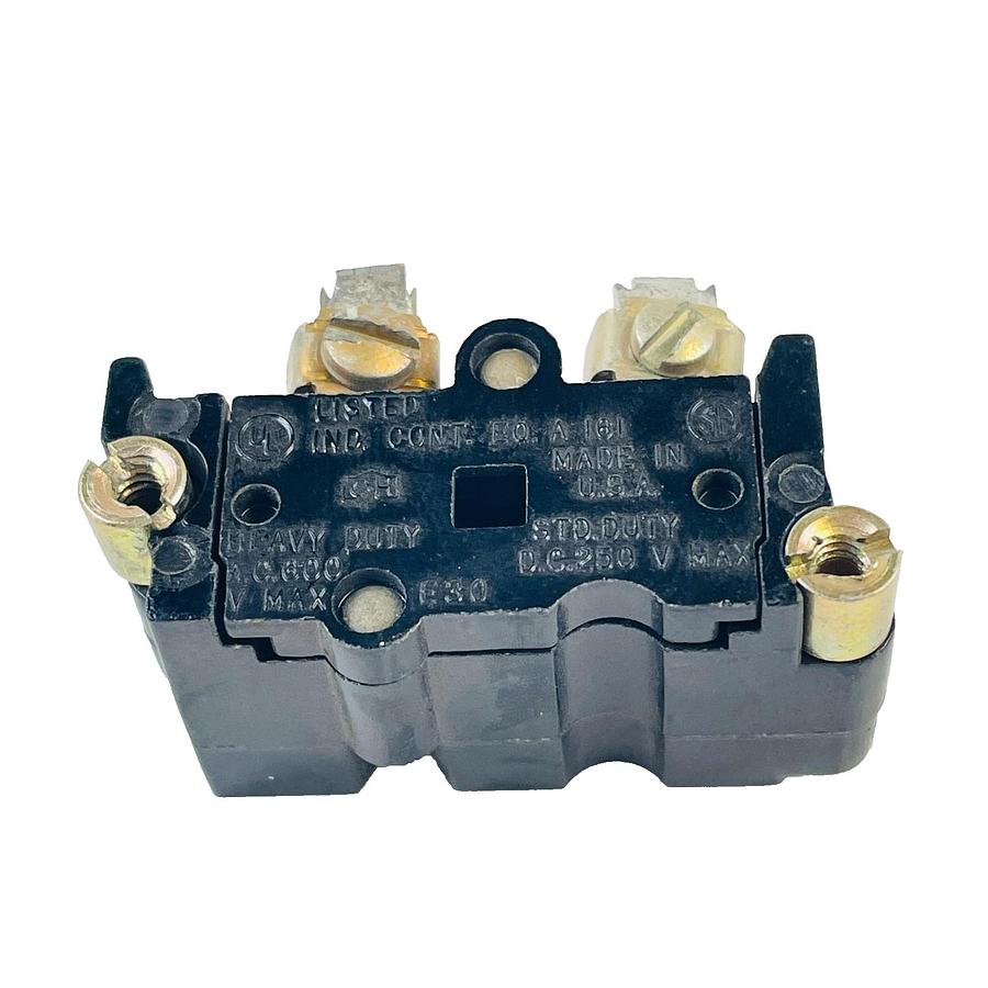 Used CUTLER HAMMER E30 TERMINAL BLOCK W/O INTERNAL CONN SELLER REFURBISHED