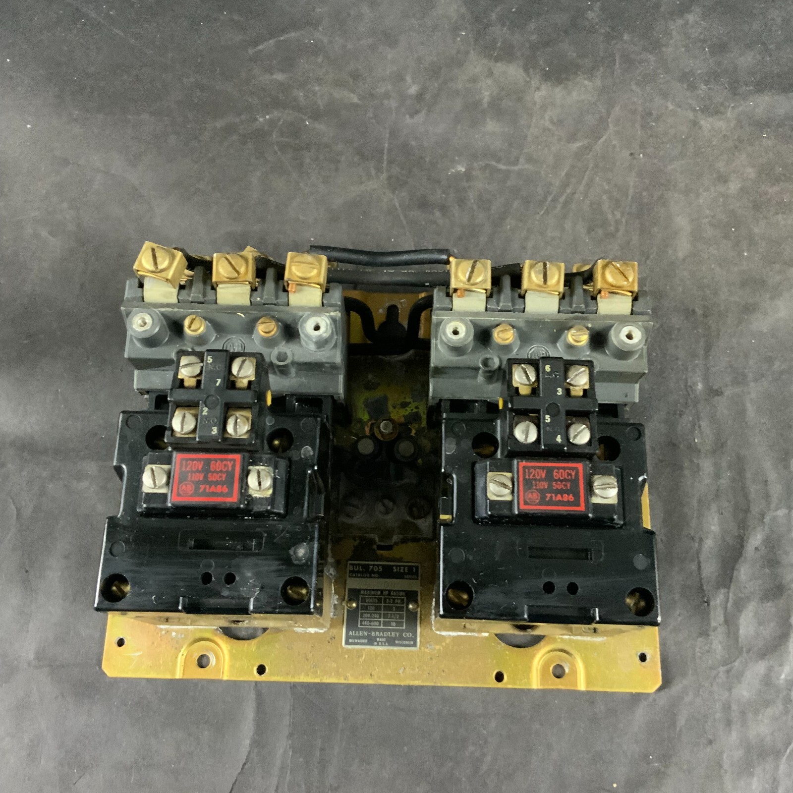 Used ALLEN BRADLEY 705-BOD REVERSING STARTER ($75 OBO)