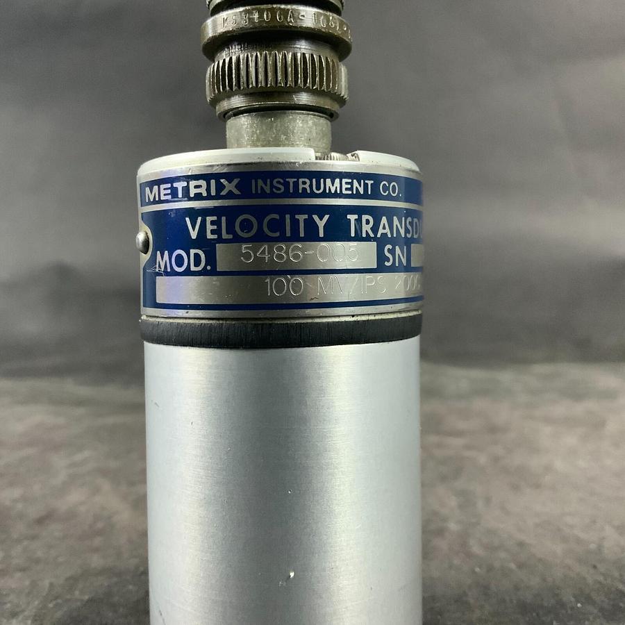 Used METRIX 5486-005 VELOCITY TRANSDUCER GRAY ($90 OBO)