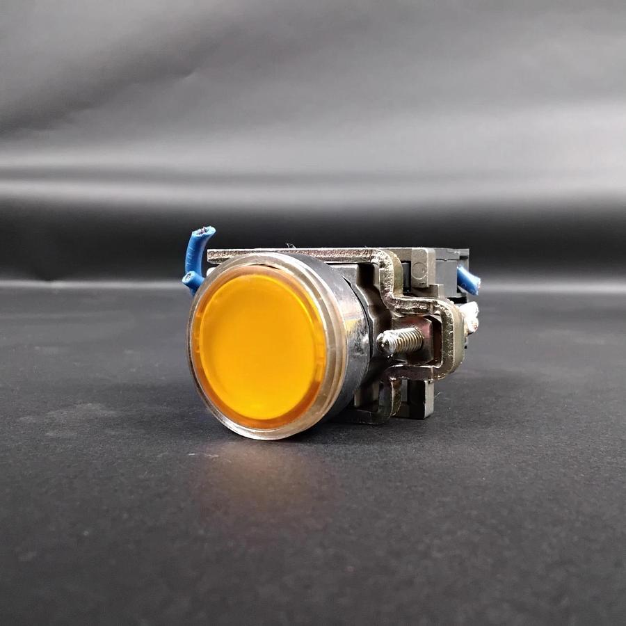 Used TELEMECANIQUE ZBV-B5 ORANGE PUSHBUTTON ($18 OBO)