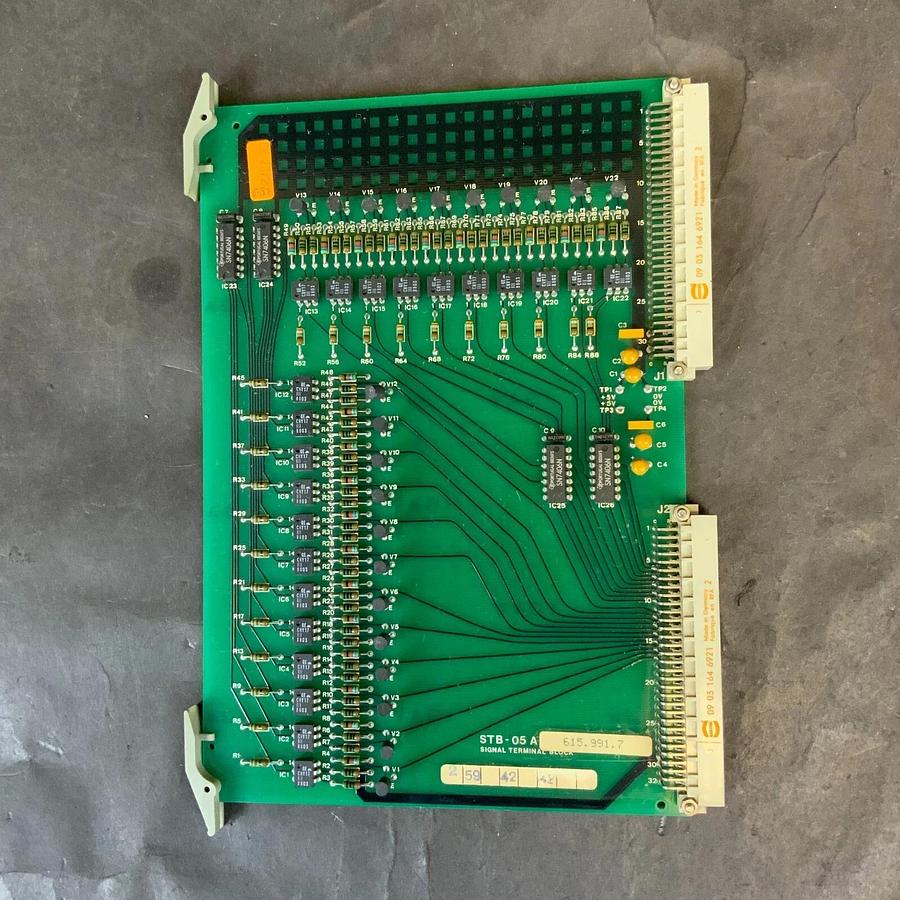 Used AGIE 615.991.7 621812.7 STB-05A SIGNAL TERMINAL BLOCK ($25 OBO)