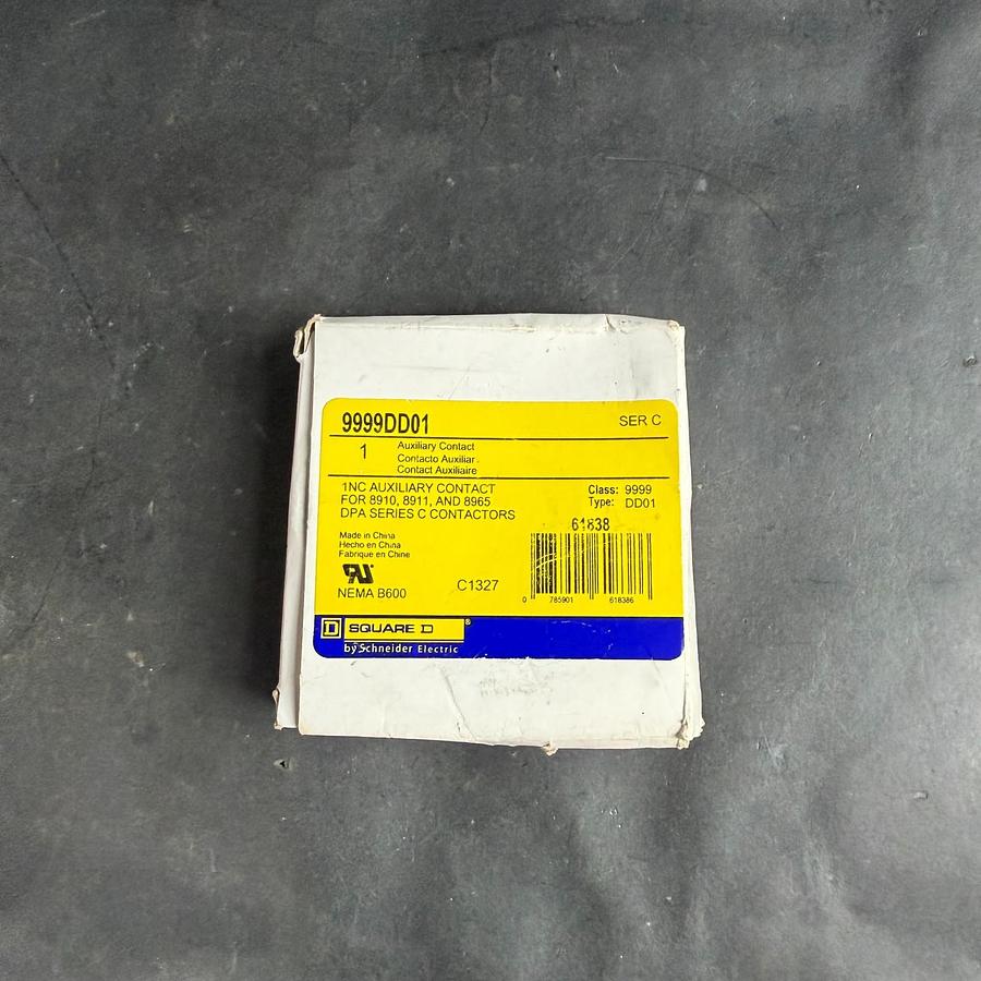 SQUARE D 9999D01 AUXILIARY CONTACT ($25 OBO)