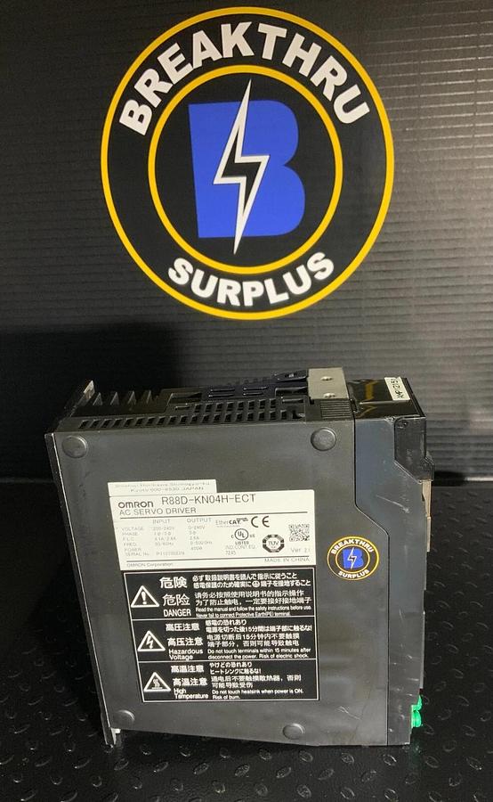 Used OMRON R88D-KN04H-ECT ($99.99/EACH OBO)