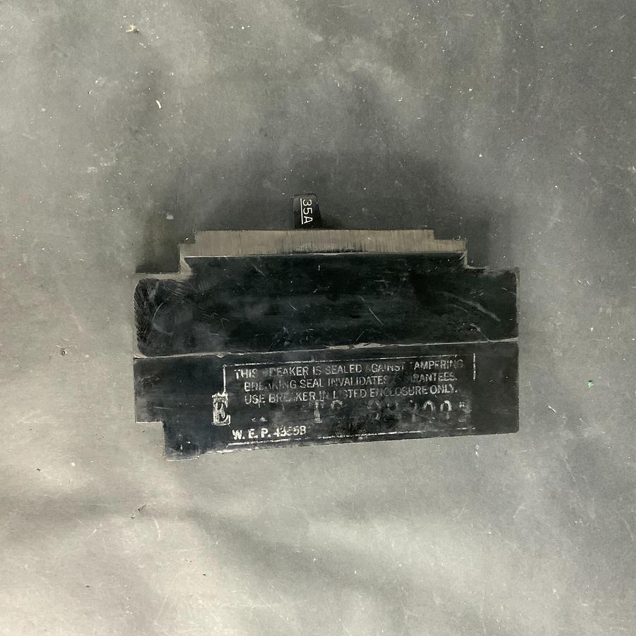 Used WESTINGHOUSE E7819-1P-35A CIRCUIT BREAKER ($15 OBO)