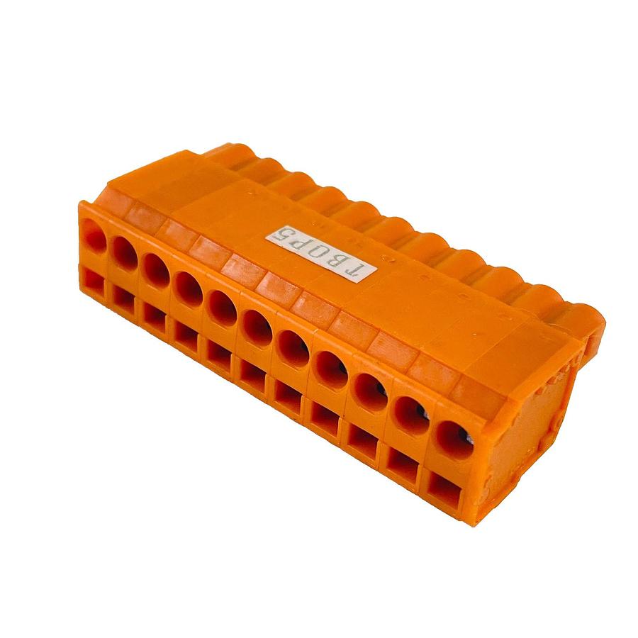 Used WAGO MCS MIDI 231 11-POLE PLUGGABLE TERMINAL BLOCK FEMALE CONNECTOR 300V 15A