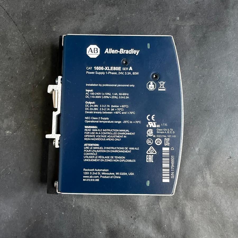 Used ALLEN BRADLEY 1606-XLE POWER SUPPLY ($50 OBO)