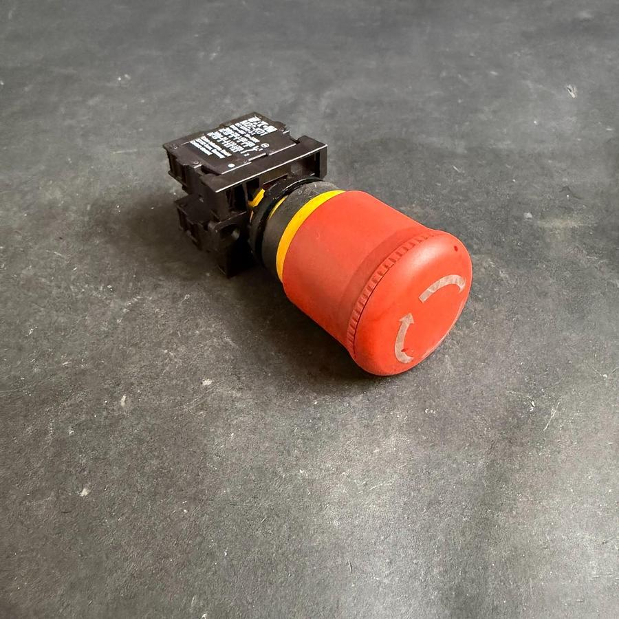 Used EATON M22-K01 RED EMERGENCY STOP BUTTON ($22 OBO)