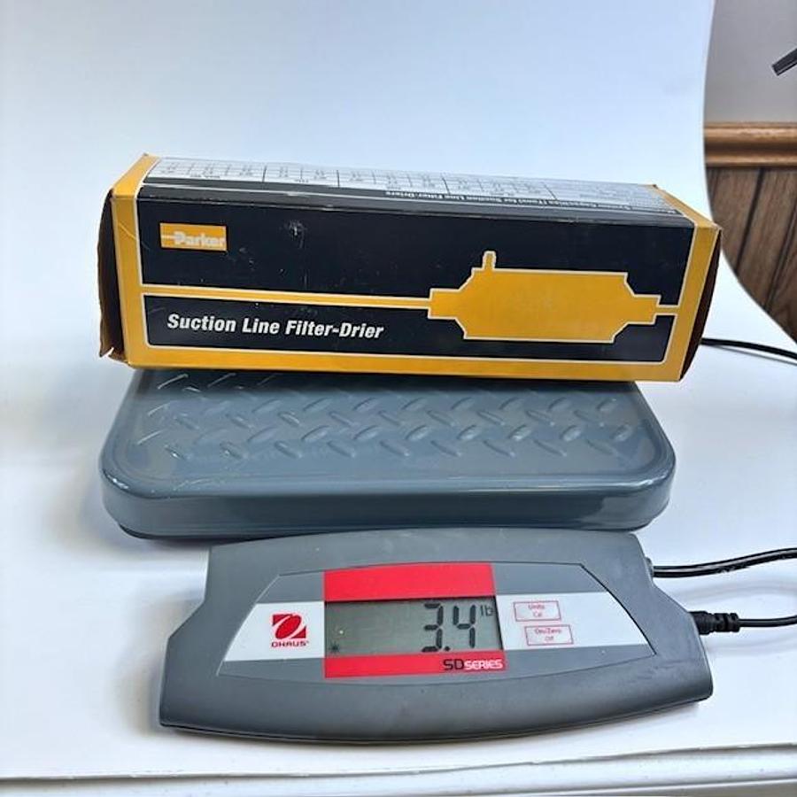 Used PARKER SLD-27-7SV-HH SUCTION LINE FILTER DRIER