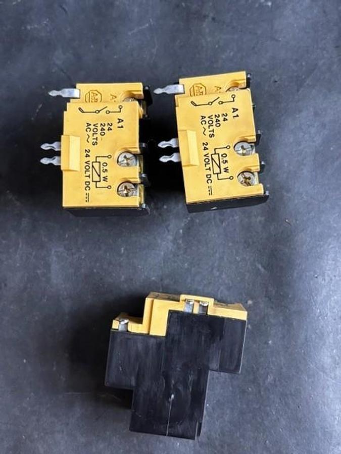 Used ALLEN BRADLEY 199-FIMZ24 SURGE SUPPRESSORS - GROUP OF 3 ($36 OBO)