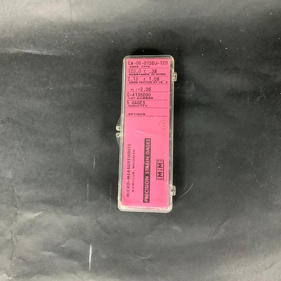 Used MICRO-MEASUREMENTS EA-06-015DJ-120 PRECISION STRAIN GAUGE - LOT OF 3 ($15 OBO)