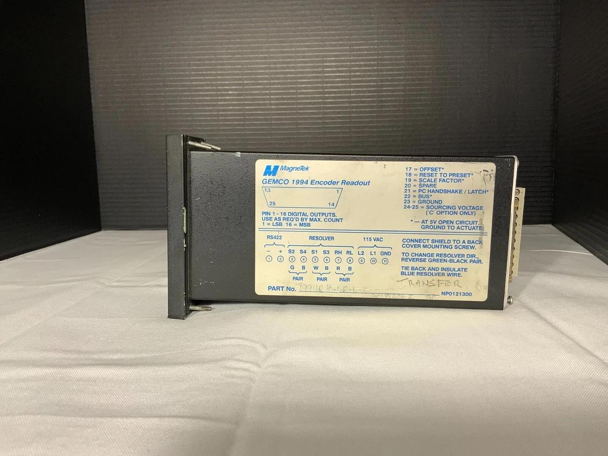 Used AMETEK GEMCO ELECTRIC 1994-R/T-1-E-X ($190 OBO)