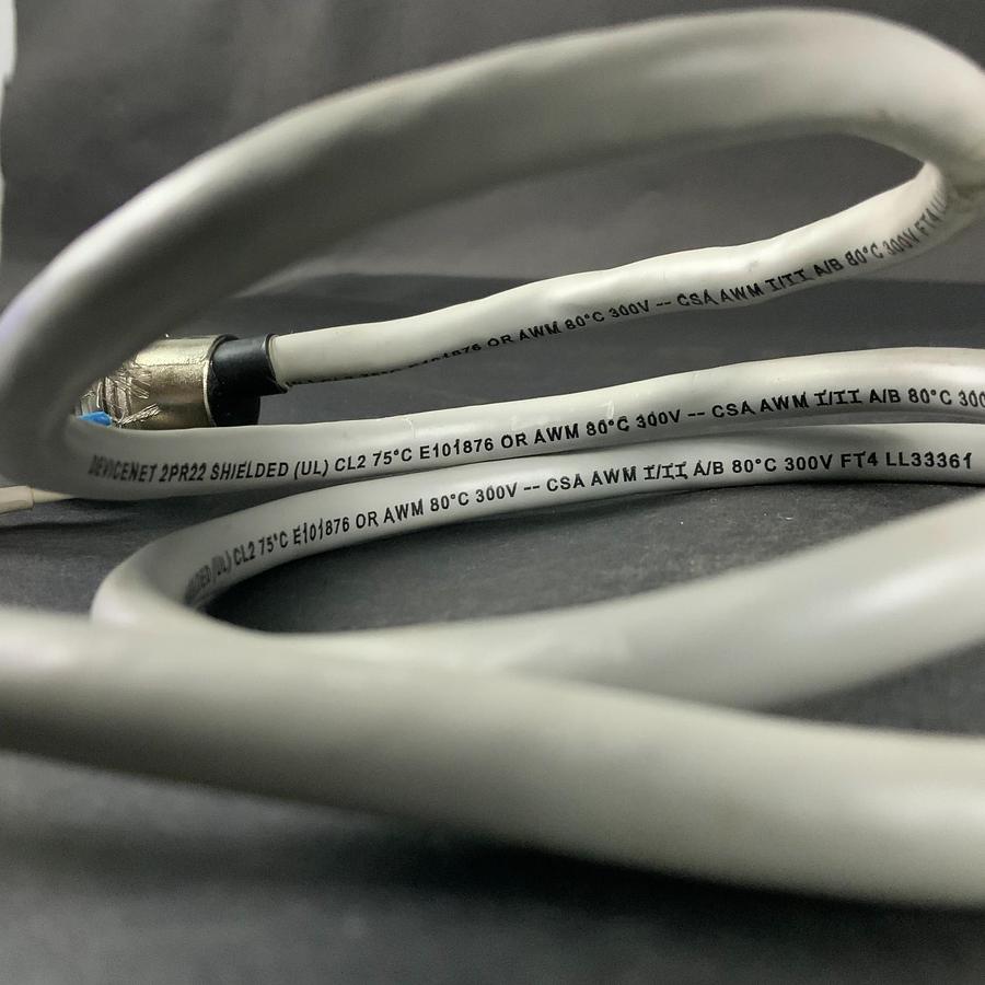 Used UNBRANDED DEVICENET 2PR22 SHIELDED (UL) E101875 CABLE ($30 OBO)