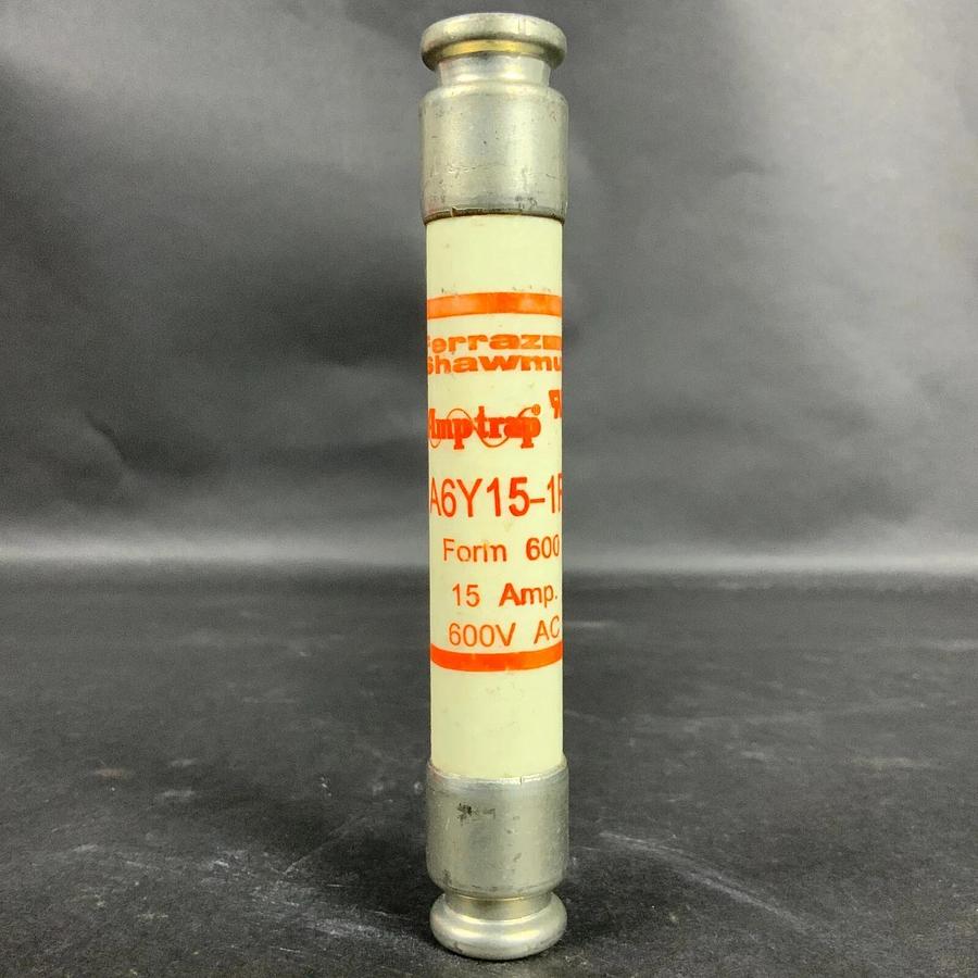 Used FERRAZ SHAWMUT A6Y15-1R OLD STOCK FUSE ($12 OBO)