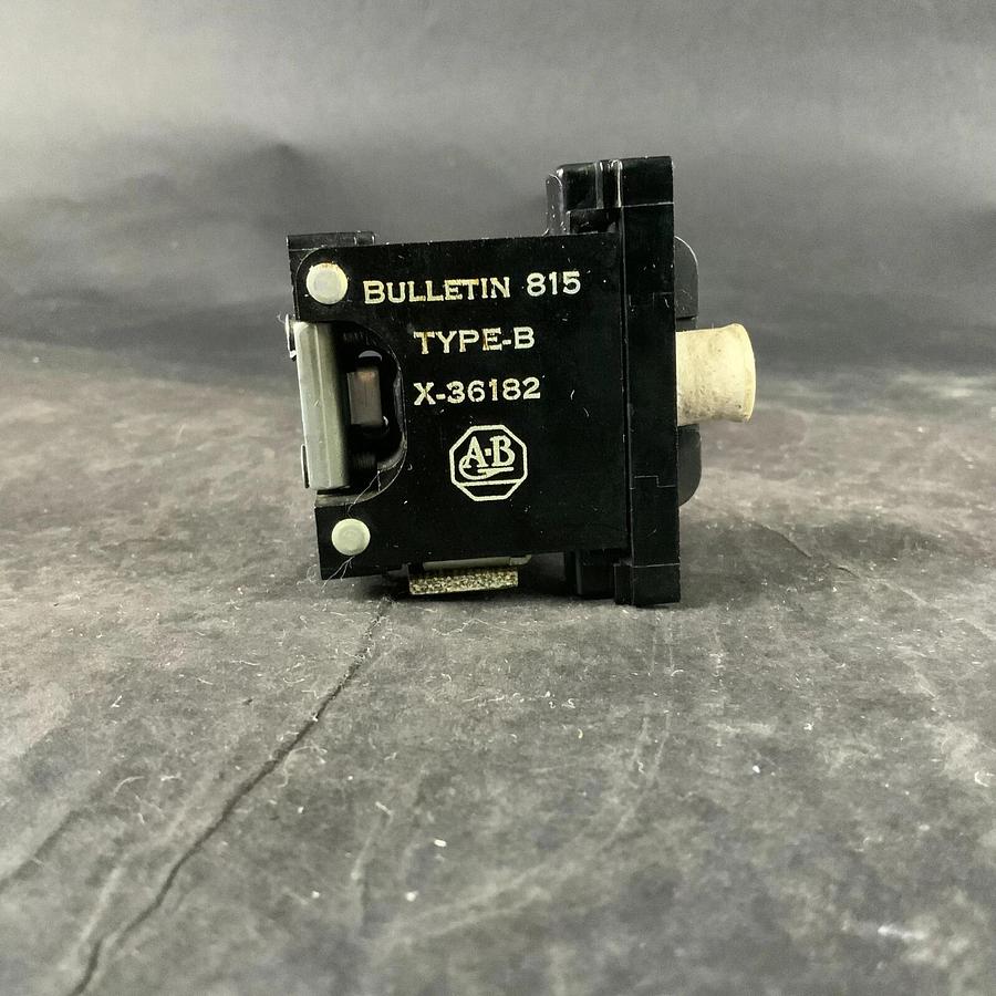 Used ALLEN BRADLEY X-36182 TYPE B OVERLOAD RELAY ($4 OBO)