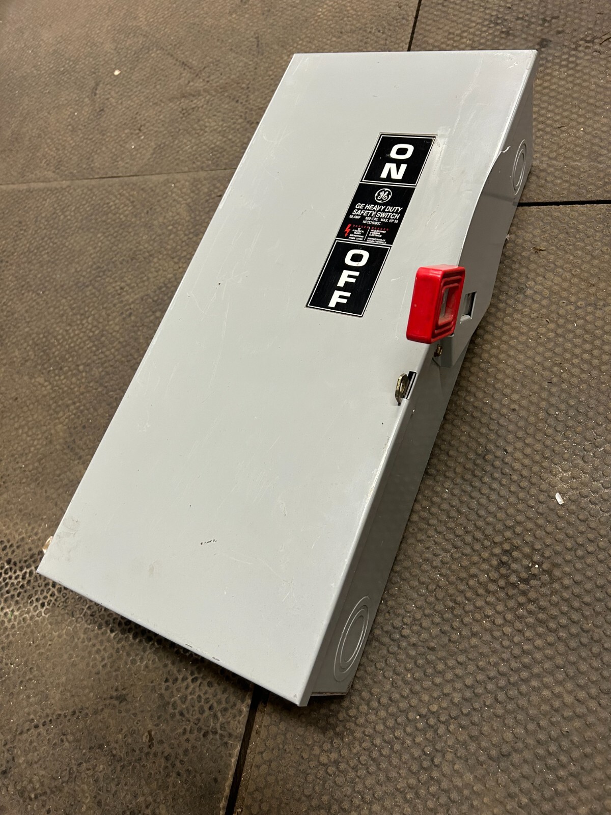 Used GE Safety Switch TH3362 $200