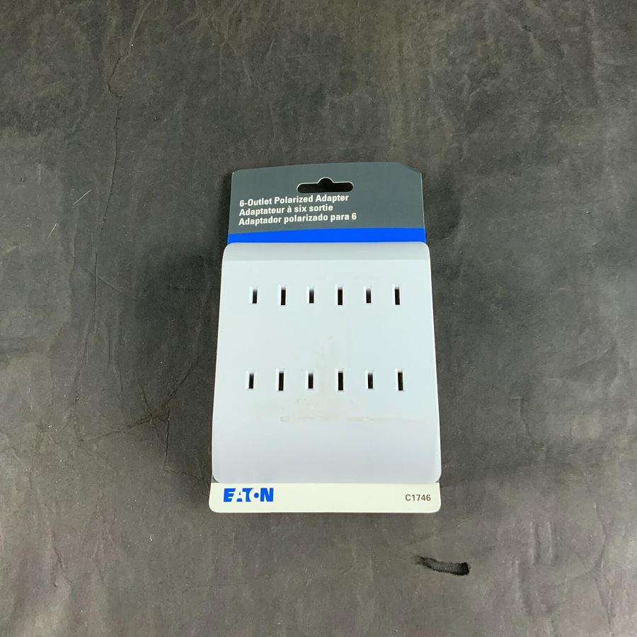 Used EATON C1746W 6-OUTLET POLARIZED ADAPTER - SET OF 5 ($25 OBO)
