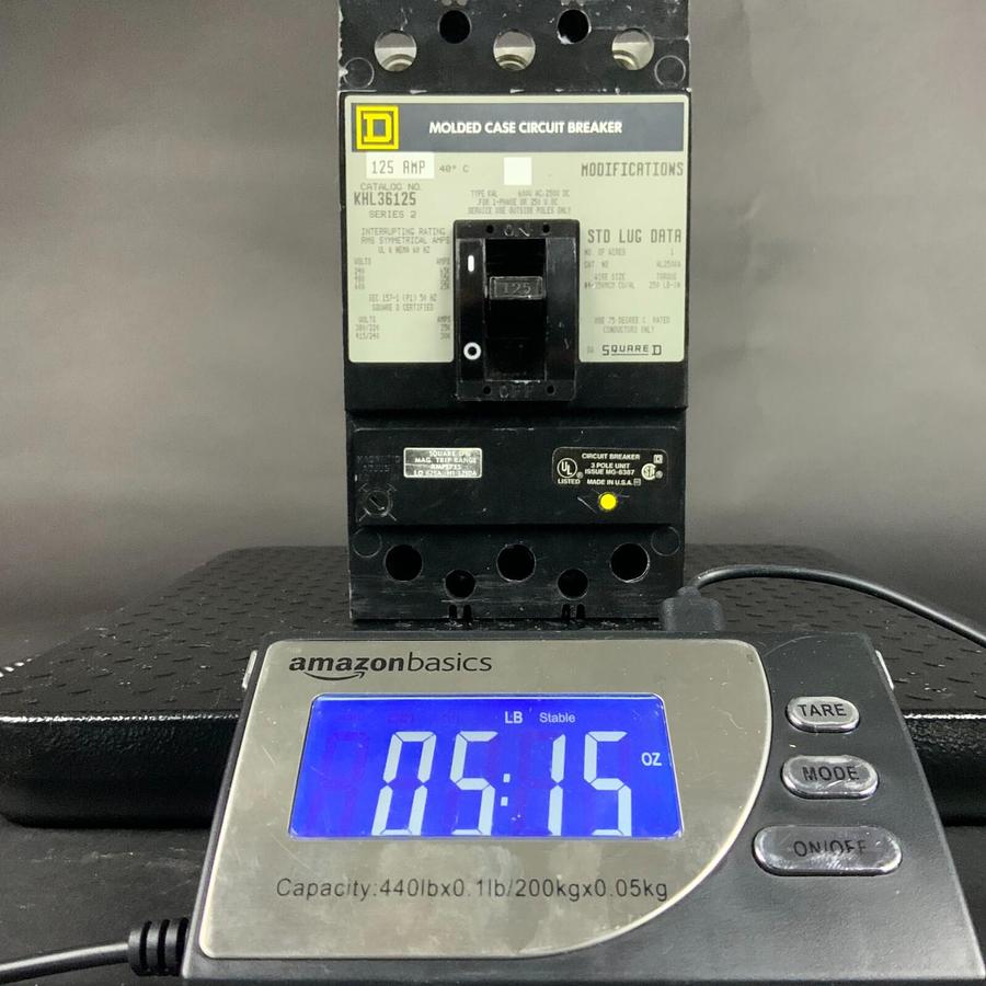 Used SQUARE D KHL36125 CIRCUIT BREAKER ($600 OBO)