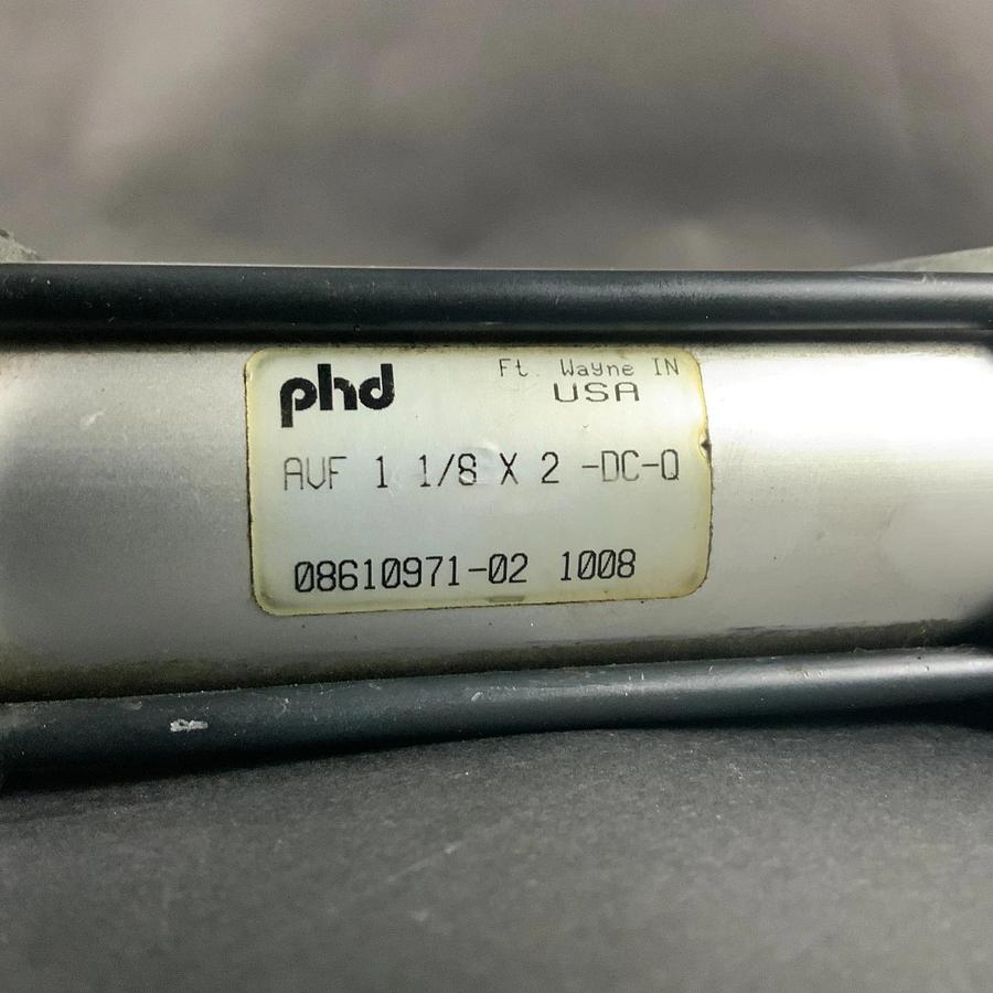 Used PHD AVF 1-1/8x2-DC-Q PNEUMATIC CYLINDER ($65 OBO)
