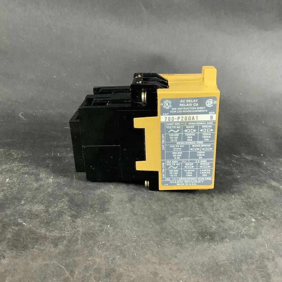 Used ALLEN BRADLEY 700-P200A1 B AC RELAY ($15 OBO)