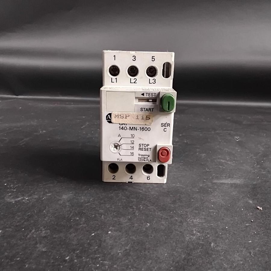Used ALLEN BRADLEY 140-MN-1600 MOTOR STARTER ($25 OBO)