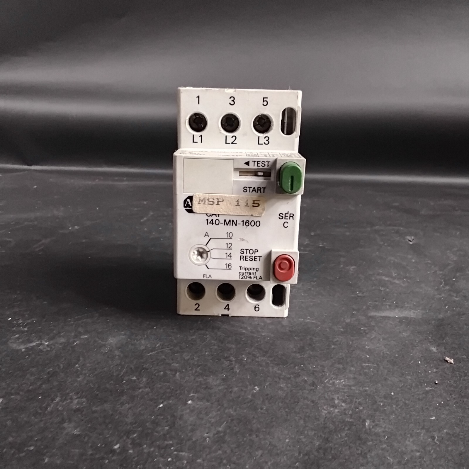 Used ALLEN BRADLEY 140-MN-1600 MOTOR STARTER ($25 OBO)
