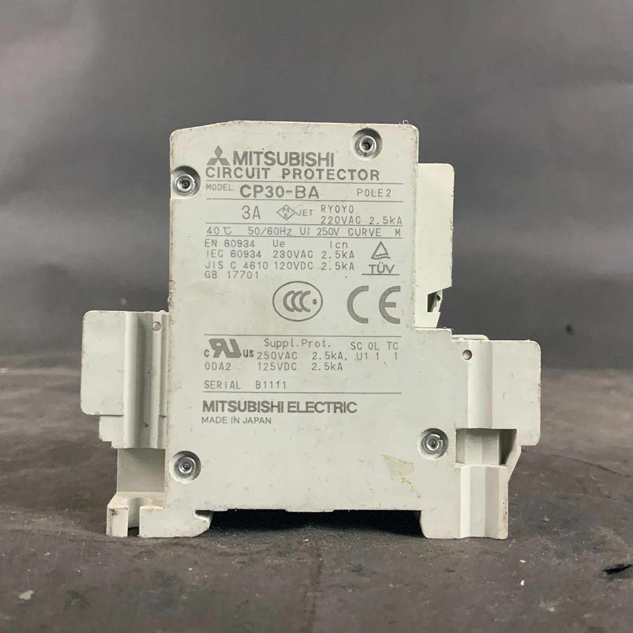 Used MITSUBISHI CP30-BA 2 POLE CIRCUIT PROTECTOR ($20 OBO)