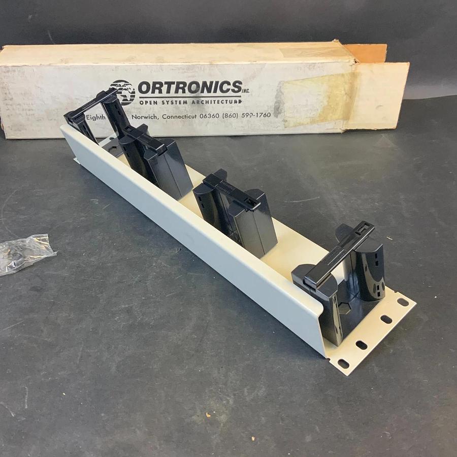 Used ORTRONICS OR-808045124 WIRE MANAGEMENT PANEL ($25 OBO)