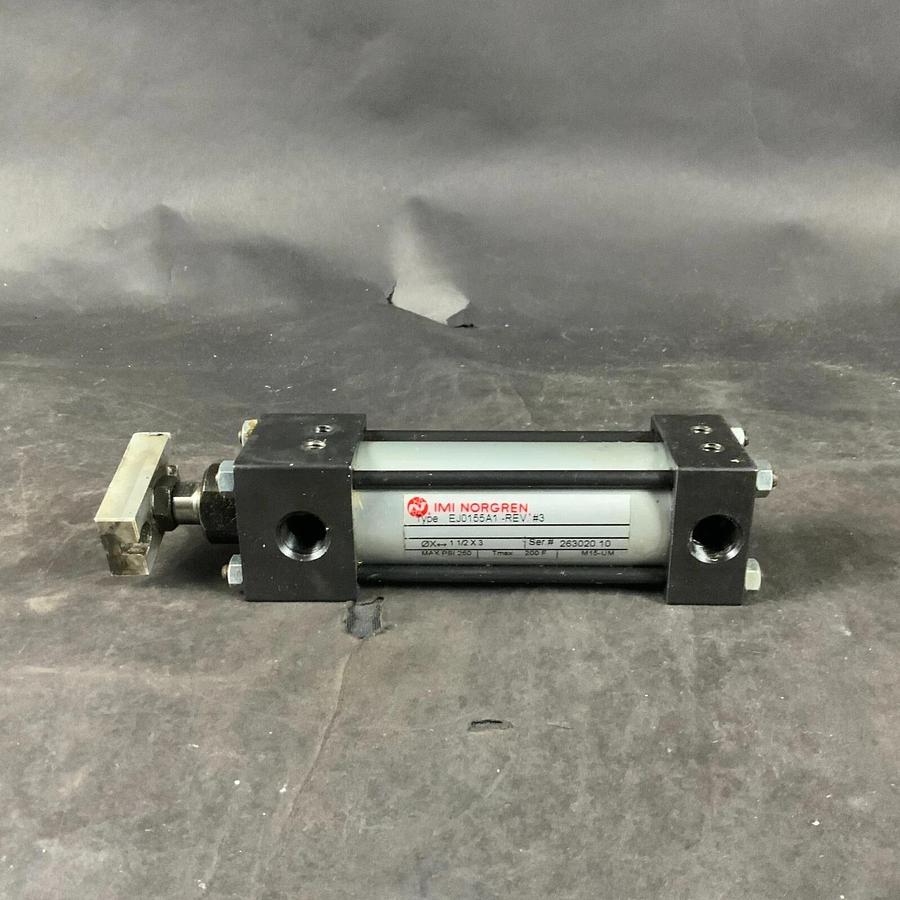 Used NORGEN EJ0155A1 PNEUMATIC CYLINDER ($85 OBO)