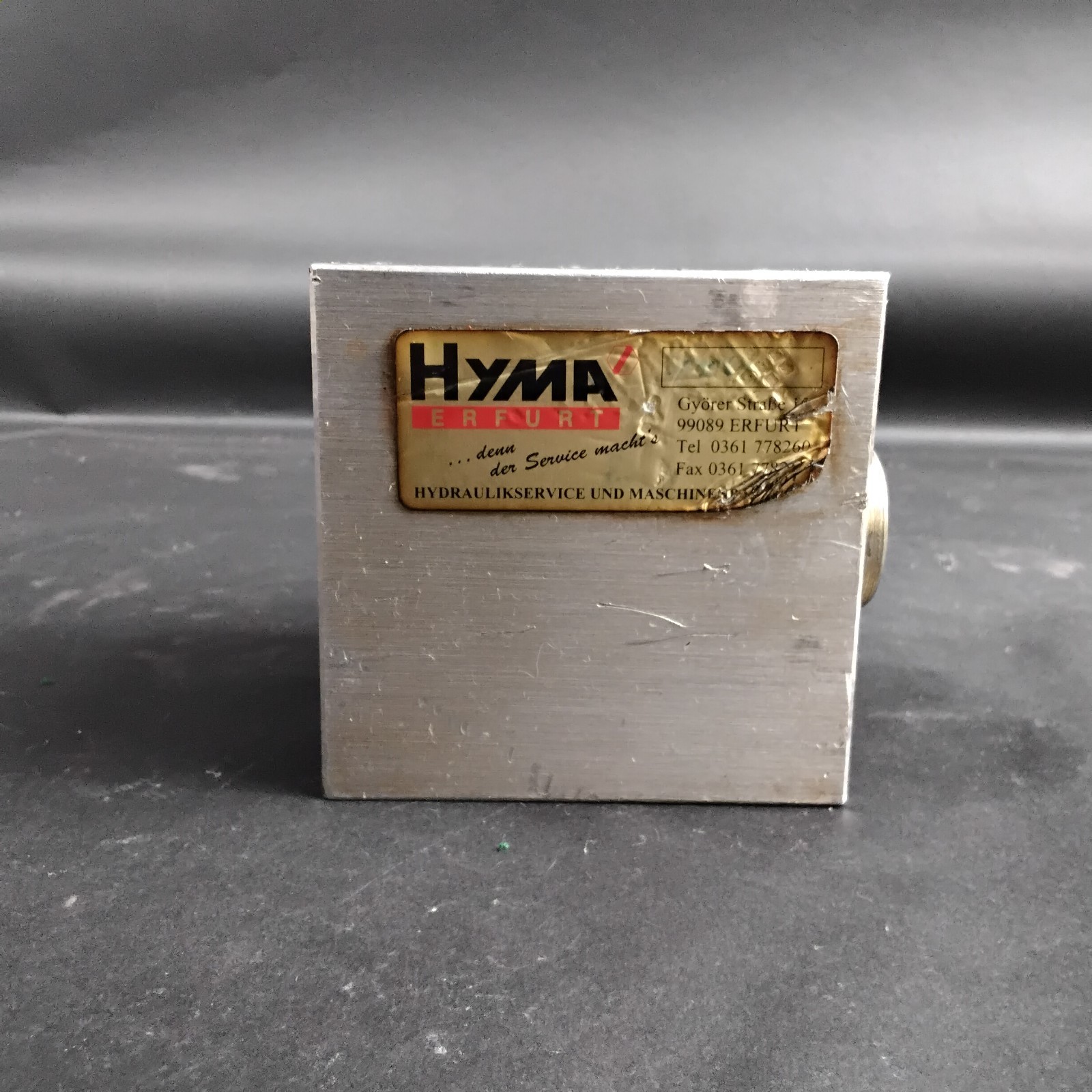 Used HYMA 2060404301 MANIFOLD BLOCK ($65 OBO)