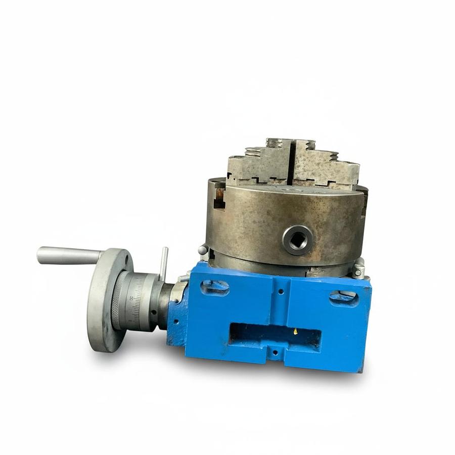 Used YUASA 550-046 6" ROTARY TABLE WITH 3-JAW CHUCK | EXCELLENT REFURBISHED |