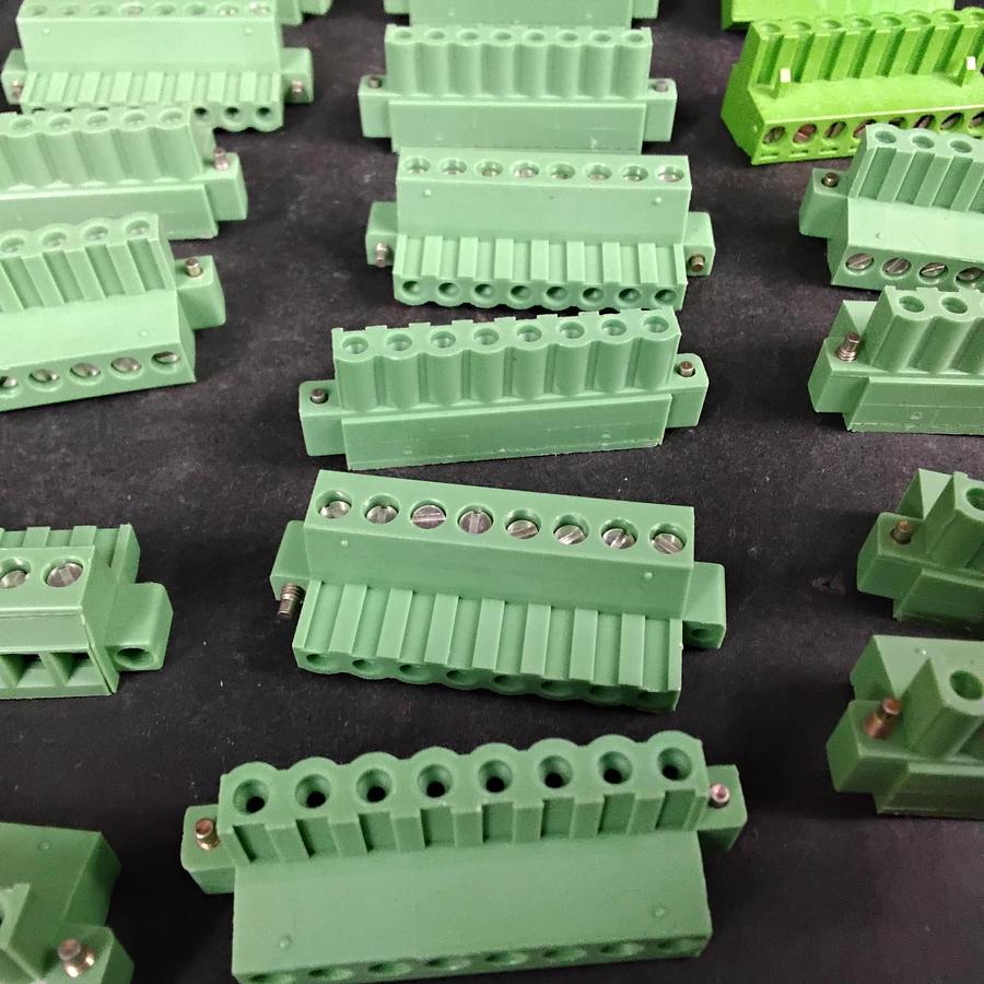 Used PHOENIX CONTACT BAG OF 5.08MM PCP 8-PIN TERMINAL BLOCKS ($21 OBO)