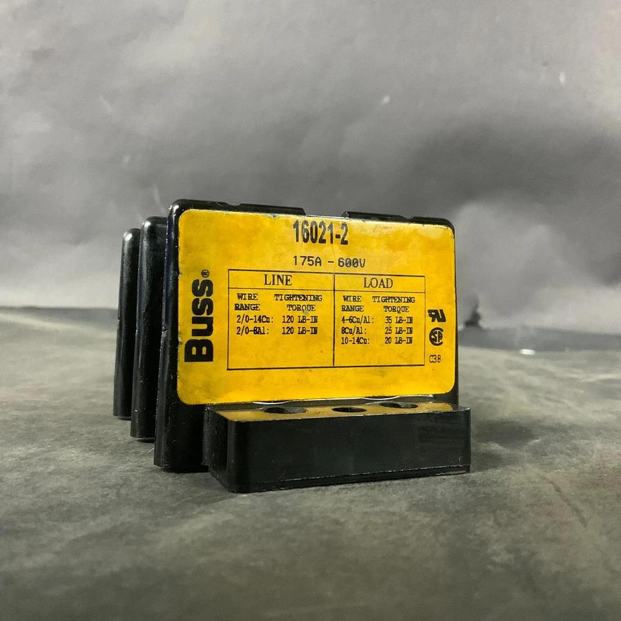 Used BUSSMANN 16021-2 TERMINAL BLOCK ($30 OBO)