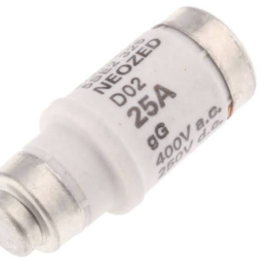 Used SIEMENS 5SE2325 FUSE LINKS - LOT OF 6