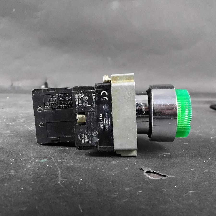 Used TELEMECANIQUE ZB2-BE101 GREEN PUSHBUTTON ($12 OBO)