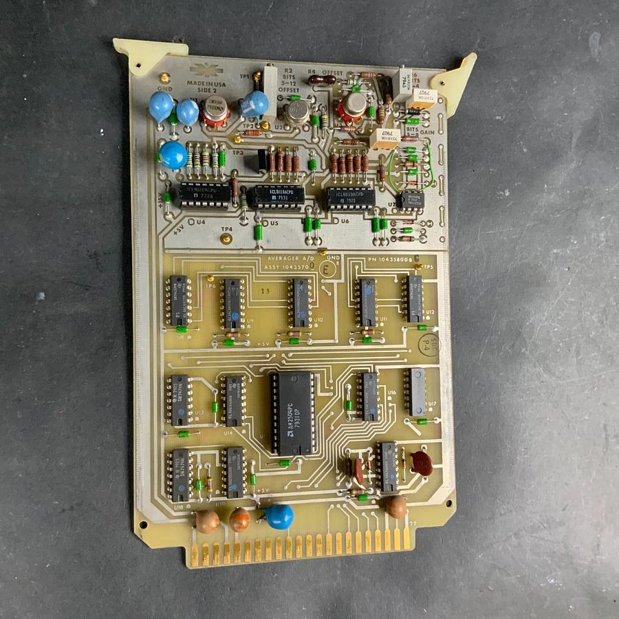 Used SPECTRAL DYNAMICS AVERAGER A/D ASSY 1043570 / PN 10435800B PC BOARD ($80 OBO)