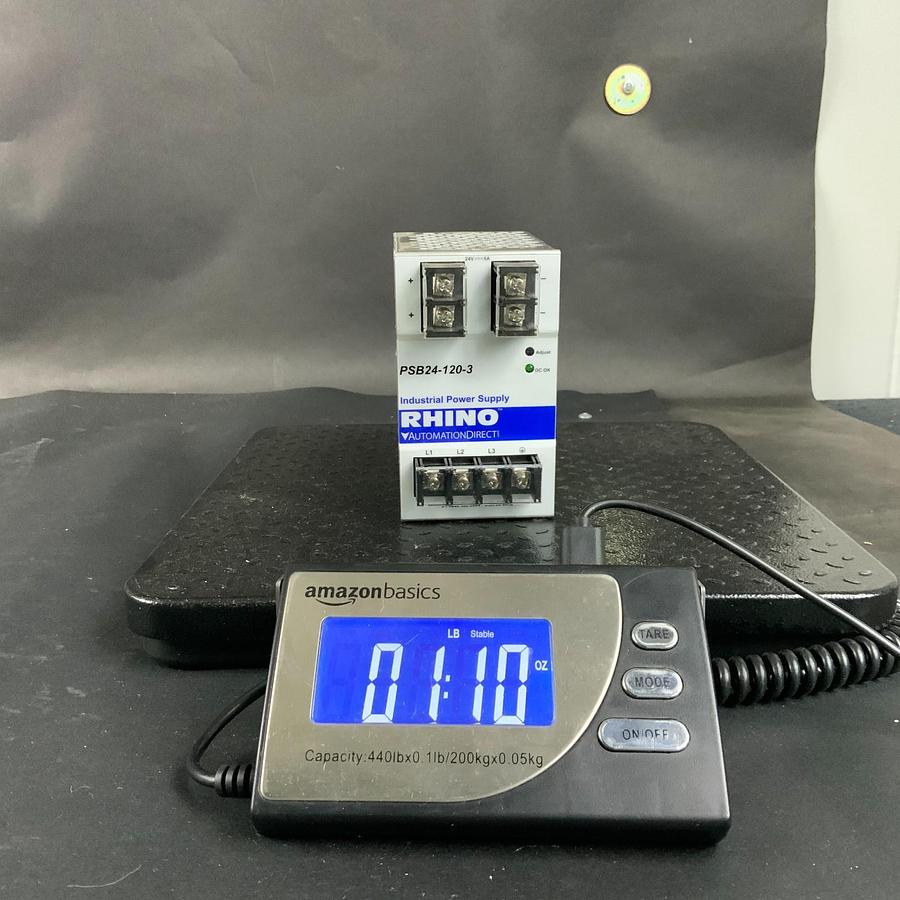 Used AUTOMATION DIRECT RHINO PSB24-120-C INDUSTRIAL POWER SUPPLY ($70 OBO)