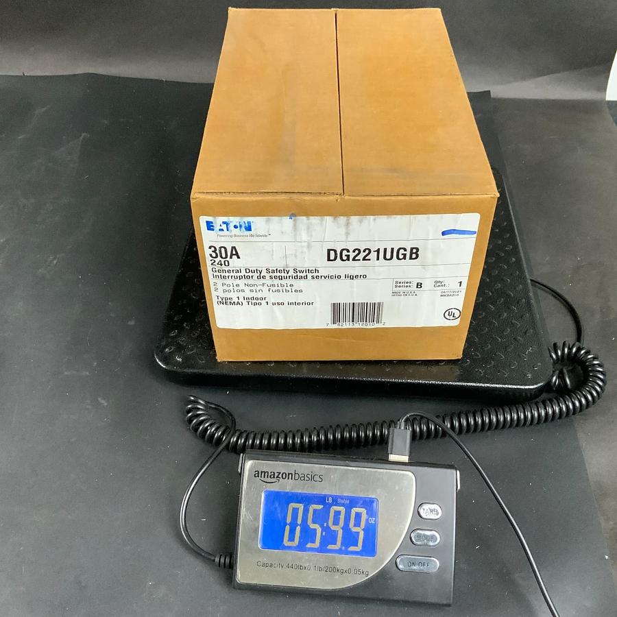 EATON DG221UGB GENERAL DUTY SAFETY SWITCH ($50 OBO)