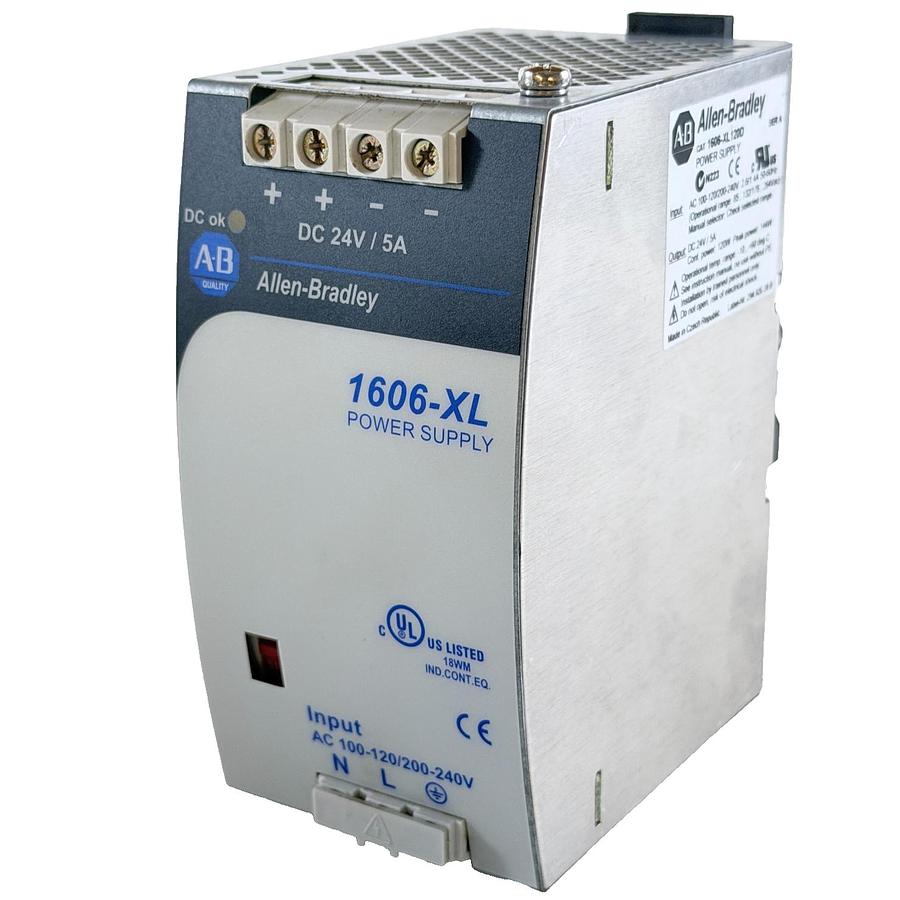 Used ALLEN BRADLEY 1606-XLDNET4 DEVICENET POWER SUPPLY 24VDC 4A 91W 120/230VAC