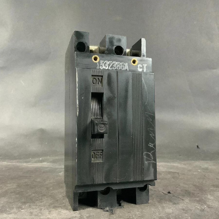 Used WESTINGHOUSE 532386A 2 POLE 50A CIRCUIT BREAKER ($25 OBO)