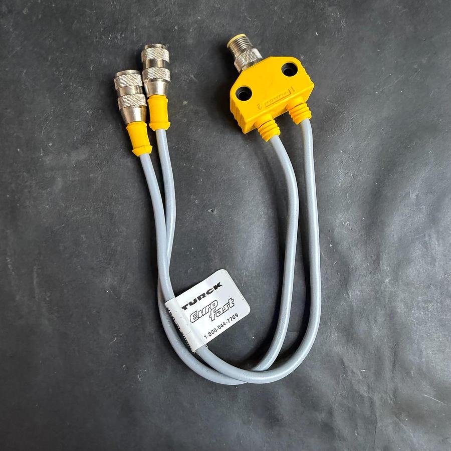 Used TURCK VB2-F8M 4.4/2RK 4T-0.3/0.3 CORDSET ($40 OBO)