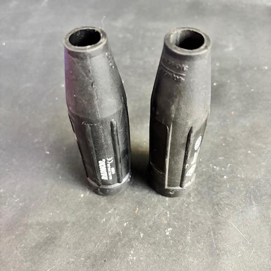 Used RADNOR 4-MBP CABLE CONNECTOR COVERS 2PCS