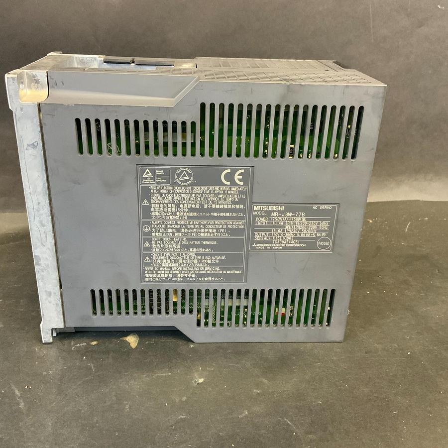 Used MITSUBISHI MR-J3W-77B AC SERVO DRIVE ($75 OBO)