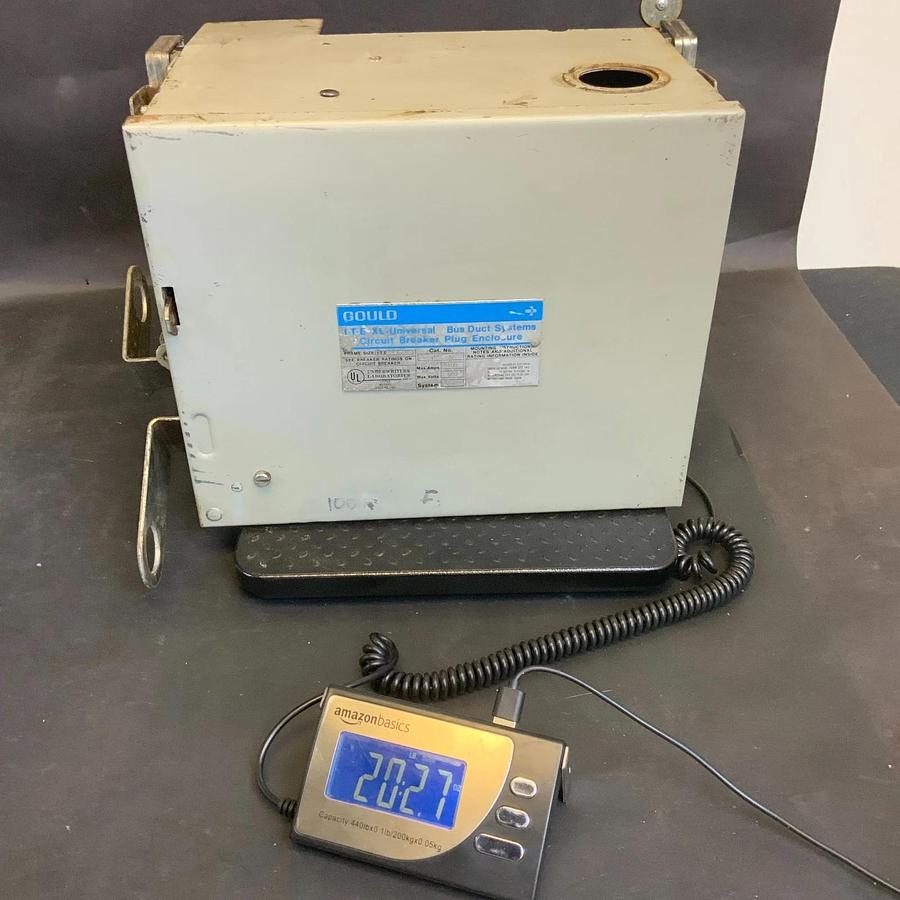 Used GOULD ITE U1C 4100 CIRCUIT BREAKER PLUG ENCLOSURE 100A ($150 OBO)