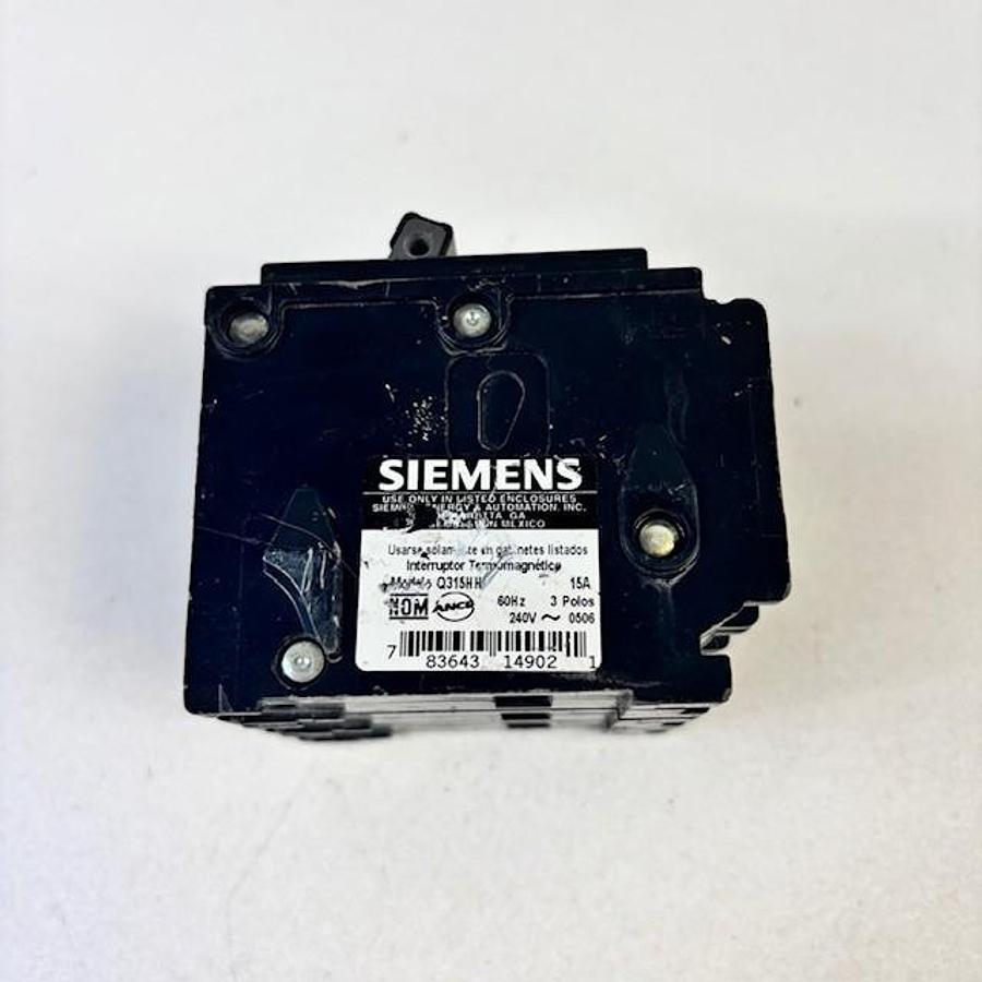 Used SIEMENS HPQ315 CIRCUIT BREAKER