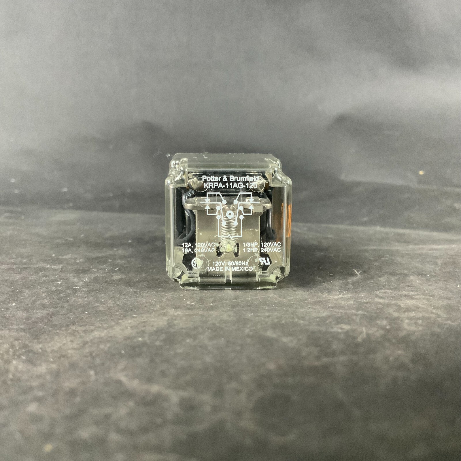 Used POTTER & BRUMFIELD KRPA-11AG-120 120/240V POWER RELAY ($10 OBO)